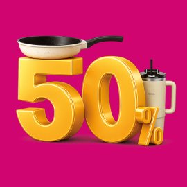 50% на второй товар в Fissman!